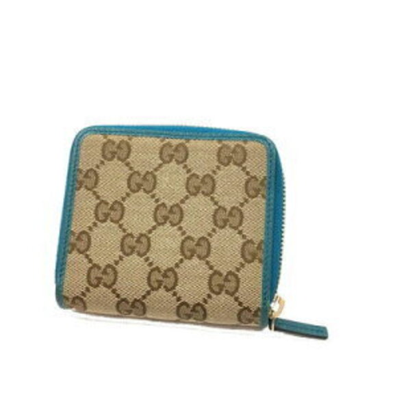 Gucci Compact Wallet Blue - Picture 2 of 9